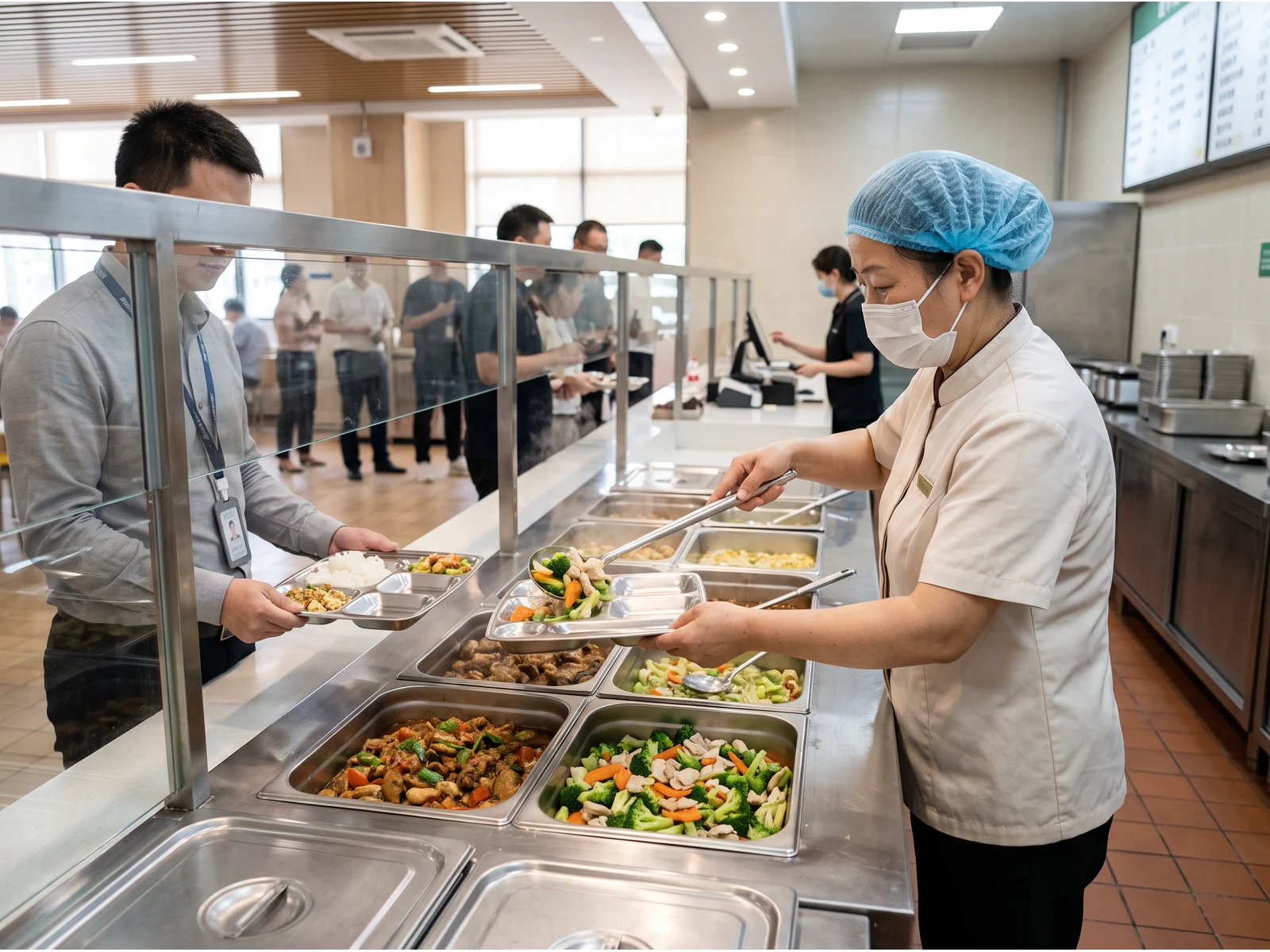 驻点打餐